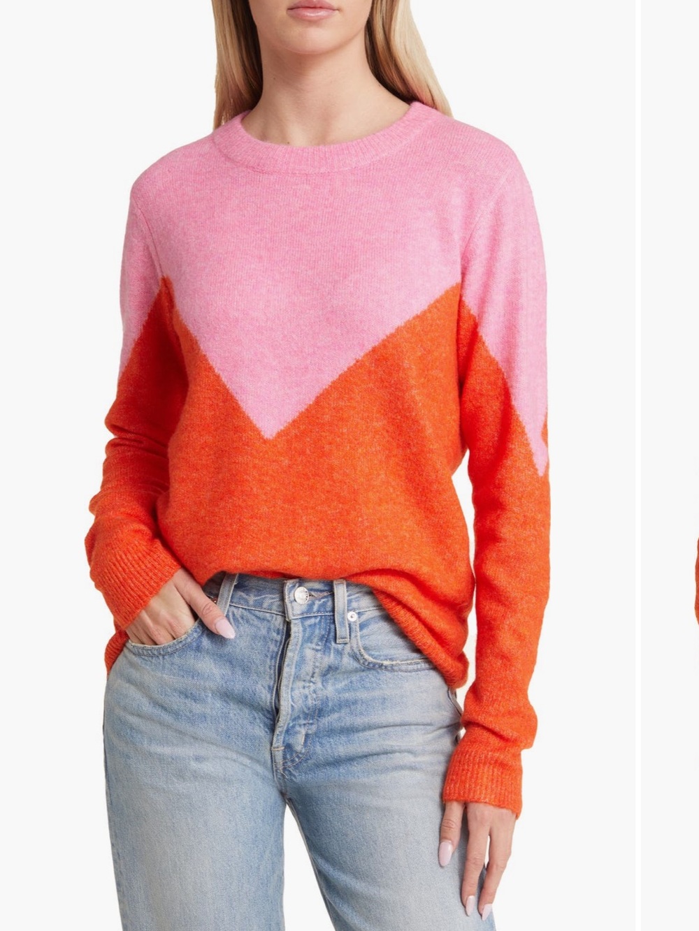 Vero Moda Plaza Colorblock Sweater